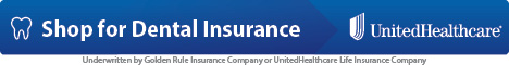 United Healthcare "Shop for Dental Insurance" graphic